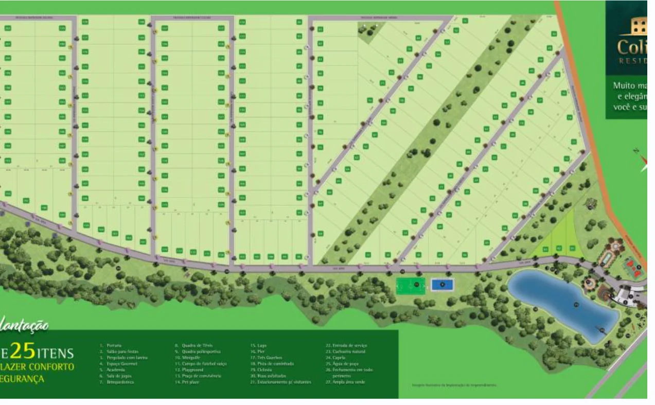 TERRENO A VENDA COM 1.853M2 CON DOMINIO COLISEU