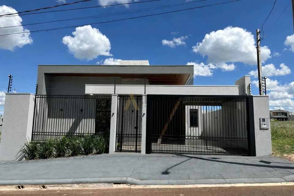 CASA TÉRREA SEMI- MOBILIADA  COM 3 SUÍTES, ENERGIA SOLAR E AUTOMAÇÃO – COLINAS  TROPICAL | CASCAVEL