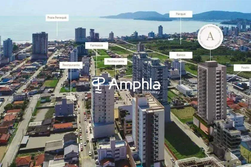 Apartamento 2 dormitórios à venda, 107,59m² - Porto Belo SC
