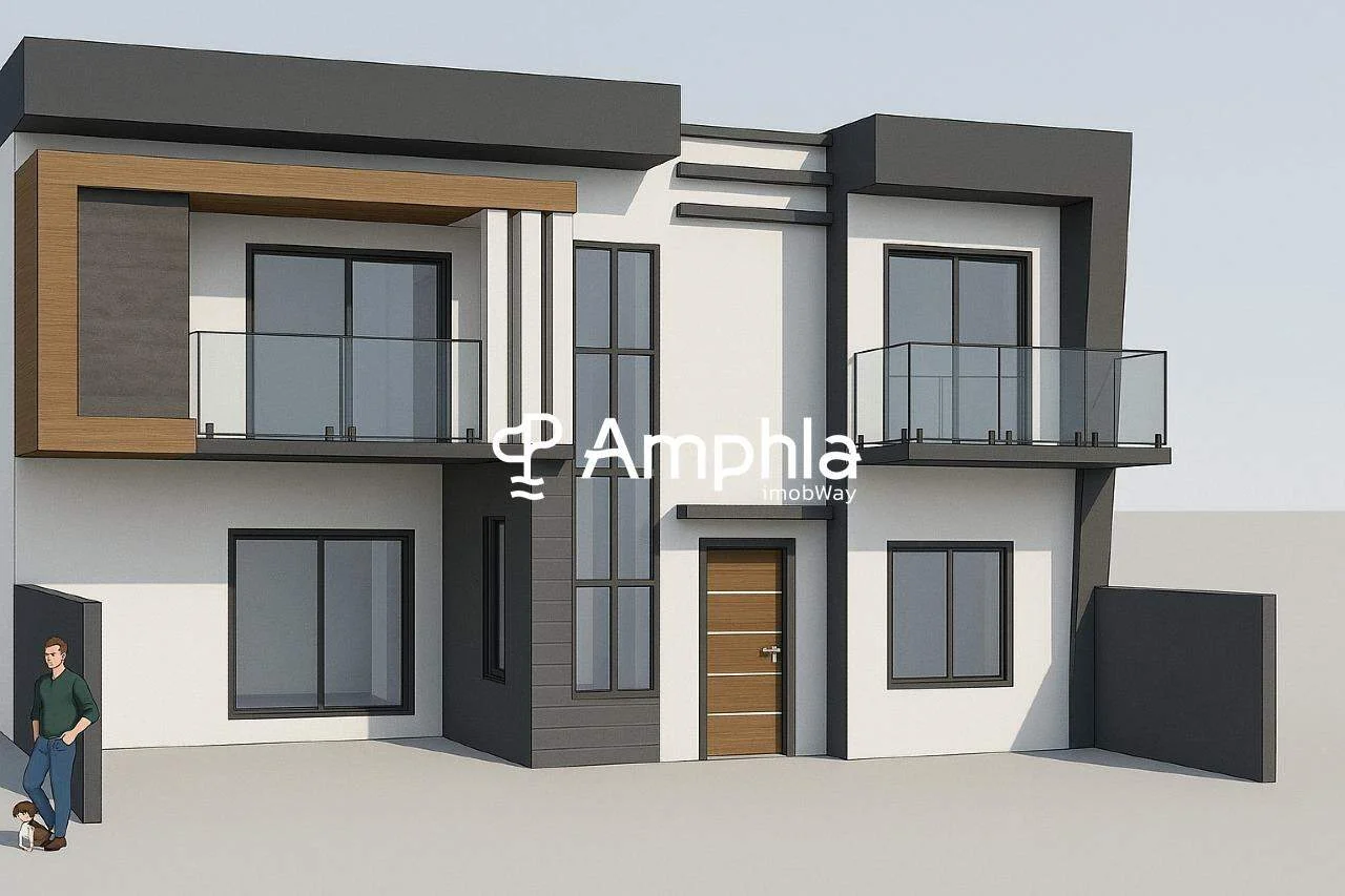 Sobrado Residencial de 4 Suítes em Cascavel – Pacaembu, Financia + Permuta