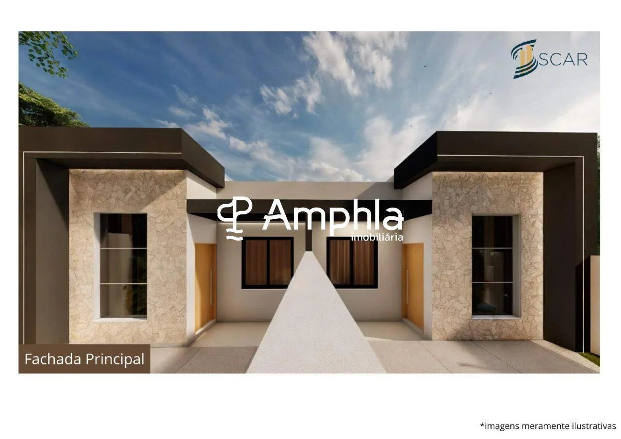 Casa com 3 dormitórios à venda, 90,74m² - Pacaembu, Cascavel-PR