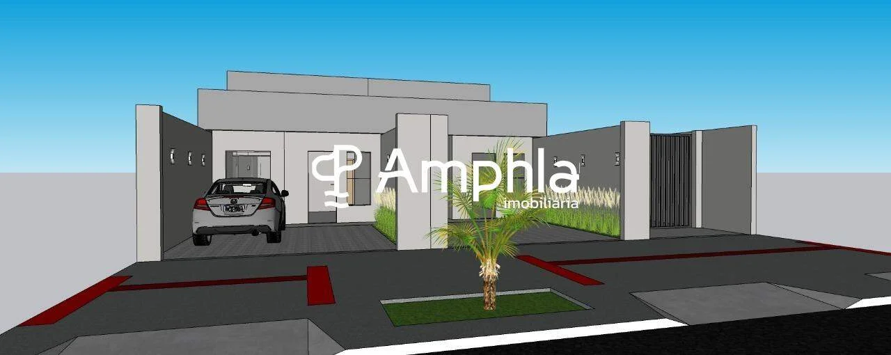 Casa com 2 dormitórios à venda, 56m² - Santa Felicidade, Cascavel-Pr