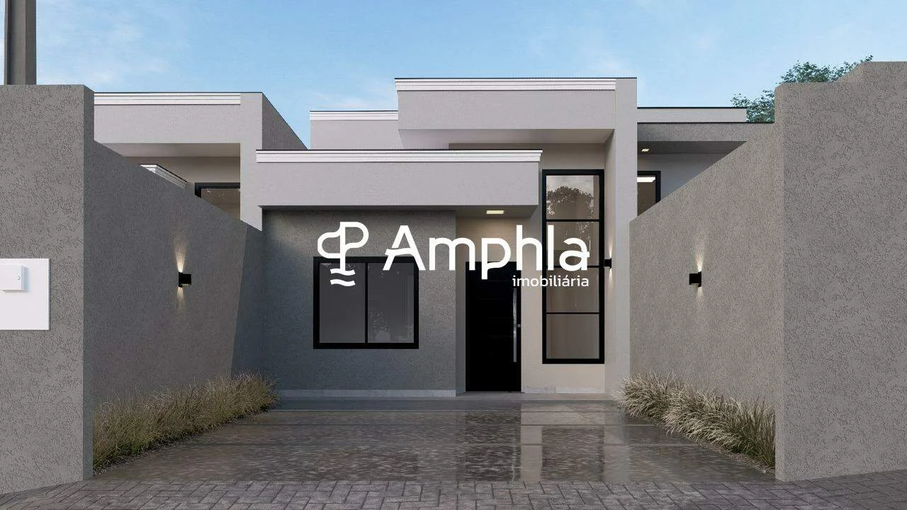 Casa semimobiliada com 2 dormitórios à venda, 60m² - Tropical IV, Cascavel-PR