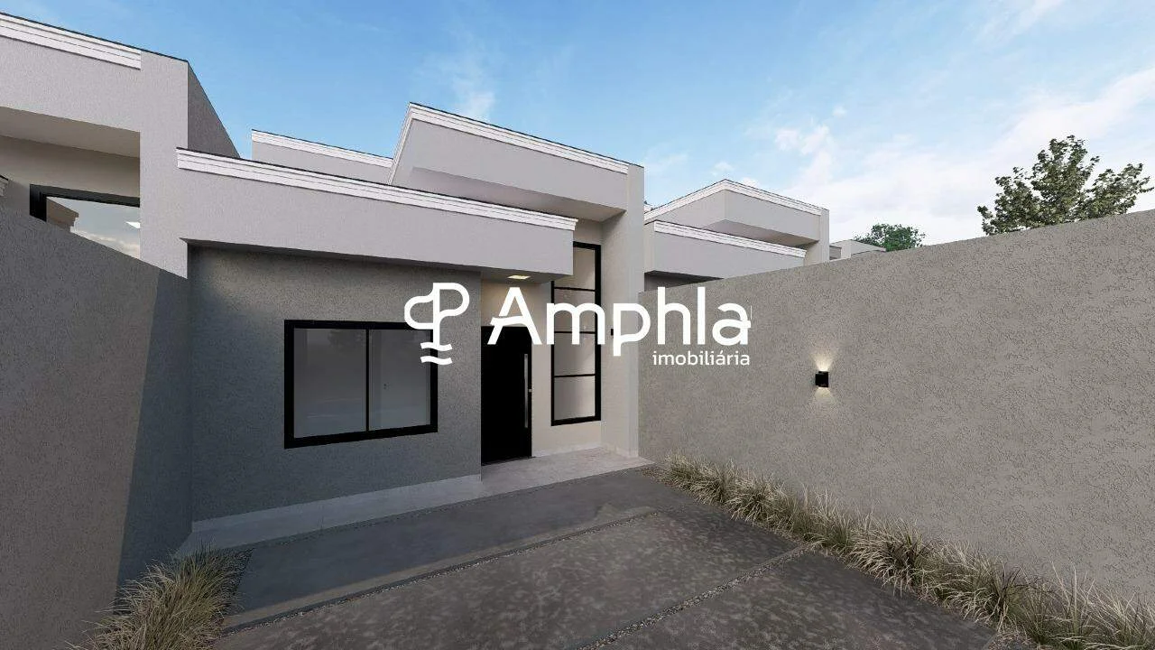 Casa semimobiliada com 2 dormitórios à venda, 60m² - Tropical IV, Cascavel-PR