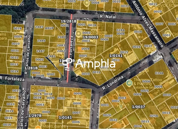 Terreno à venda, 300 m² - Centro Cascavel/PR