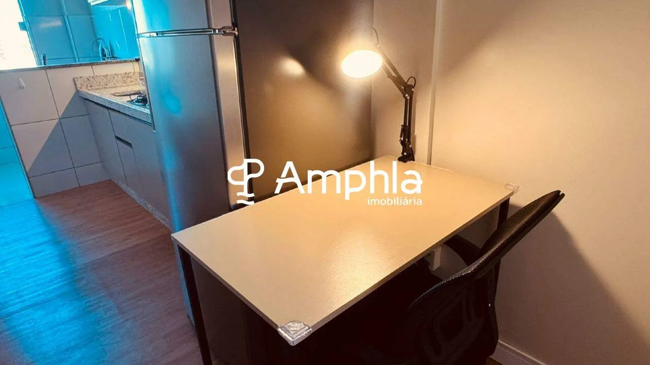 Apartamento mobiliado com 1 dormitório à venda, 40m² - Fag, Cascavel/PR