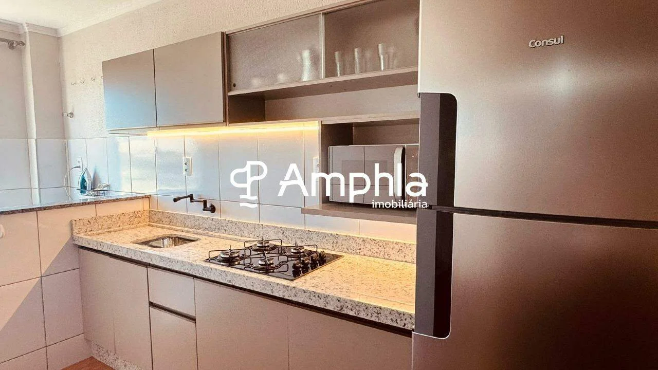 Apartamento mobiliado com 1 dormitório à venda, 40m² - Fag, Cascavel/PR