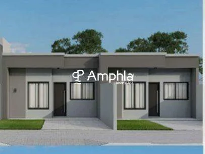 Casa com 2 dormitórios à venda 58 m² - Floresta, Recanto dos Pássaros Cascavel/PR