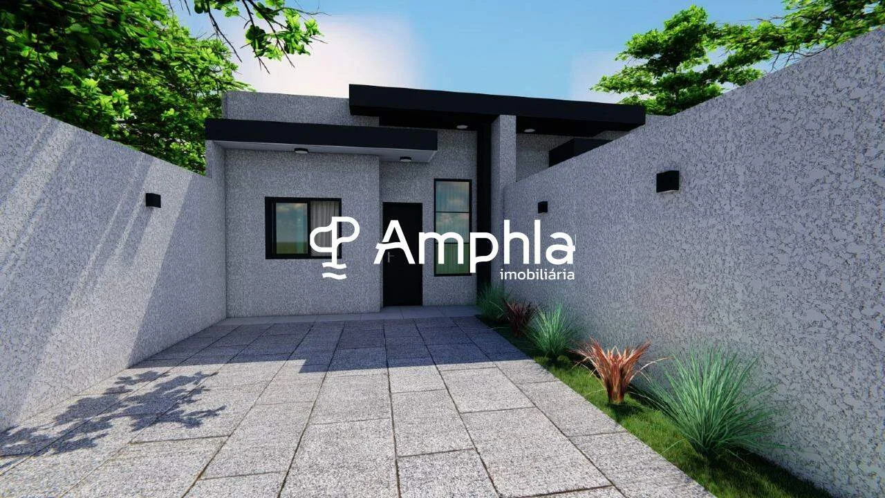 Casa com 2 dormitórios à venda, 61m² - Loteamento Santo Ângelo, Cascavel-PR