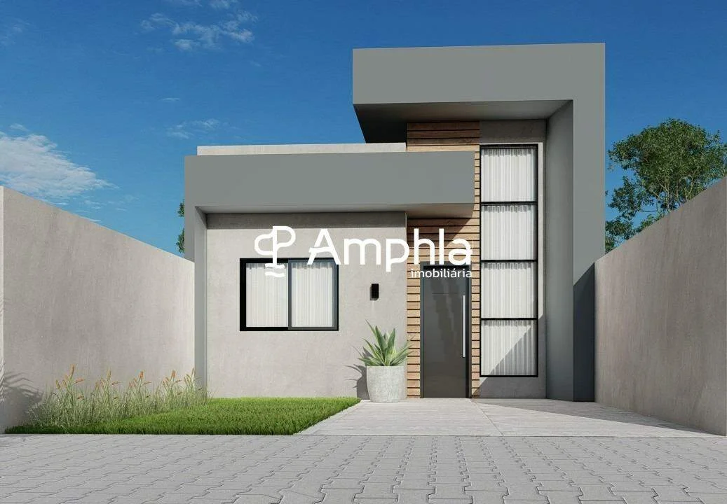 Casa com 2 dormitórios à venda, 53m² - Santa Felicidade , Cascavel-PR