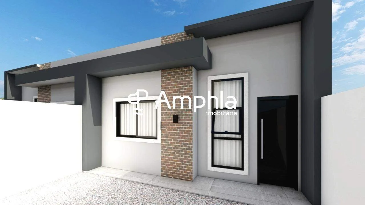 Casa com 2 dormitórios à venda, 53m² - Santa Felicidade , Cascavel-PR