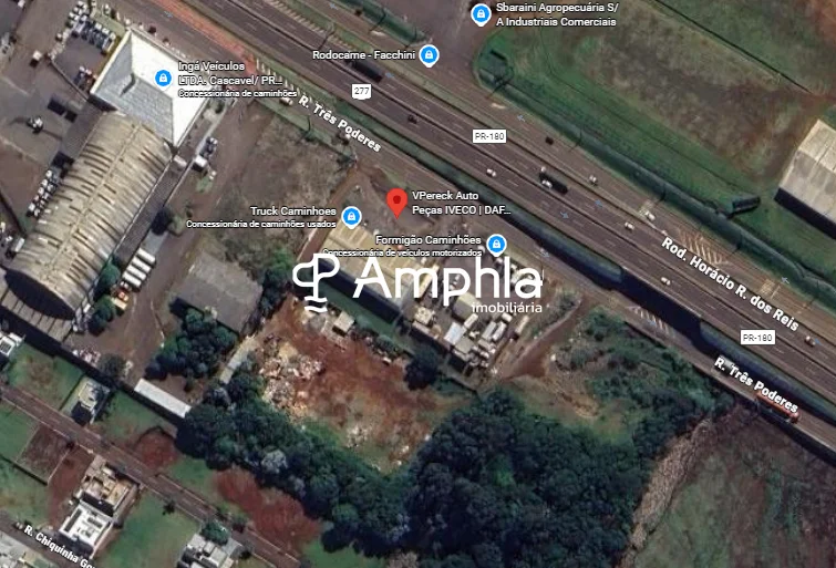 Terreno Comercial às Margens da BR-277 à venda, 13.000m² – BR277, Cascavel/Pr