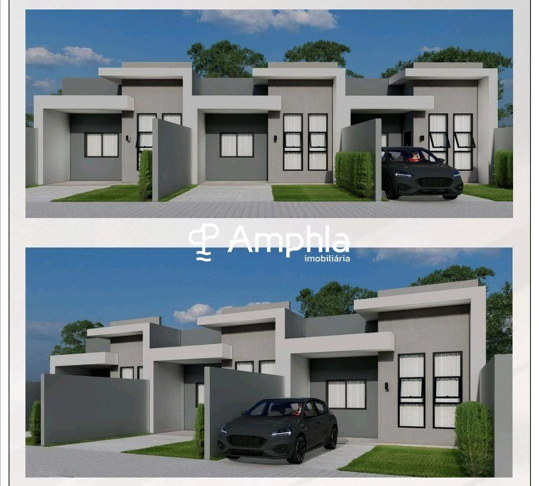 Casa com 2 dormitórios à venda, 56.56m² - Floresta, Cascavel-PR