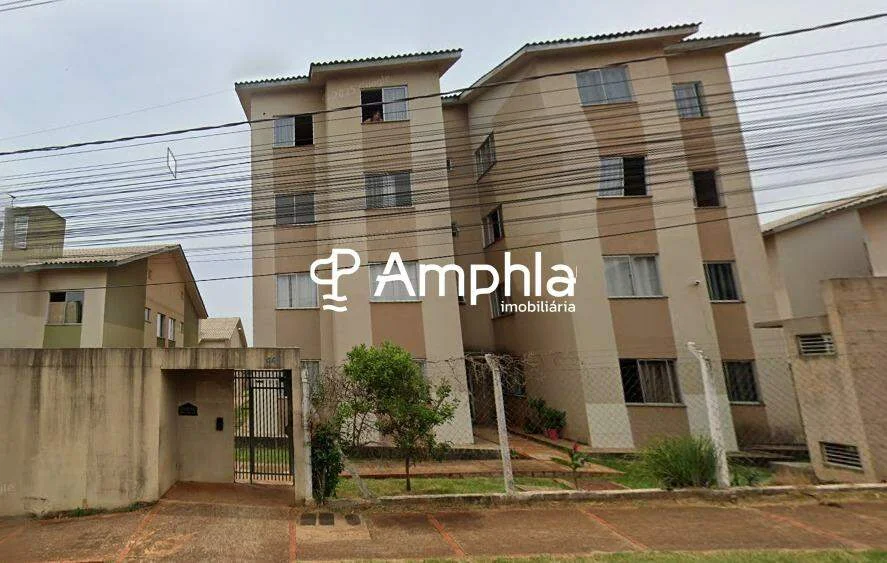Apartamento térreo com 2 dormitórios à venda, 47m² - Interlagos, Cascavel/PR