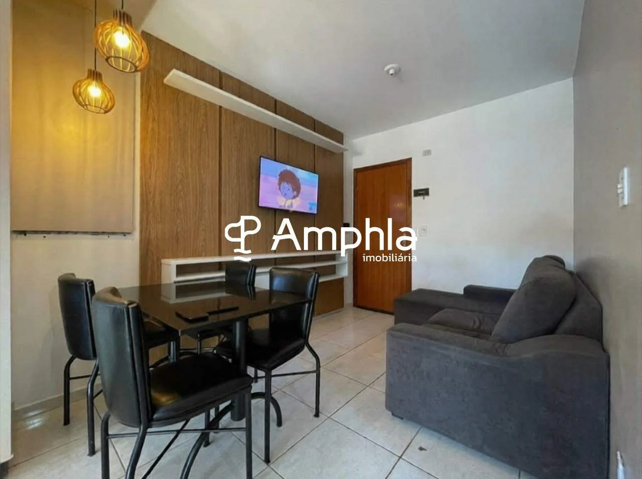 Apartamento Térreo, mobiliado com dois dormitórios à venda, Morumbi, CASCAVEL - PR