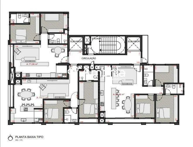 Apartamento à venda no bairro Centro em Toledo