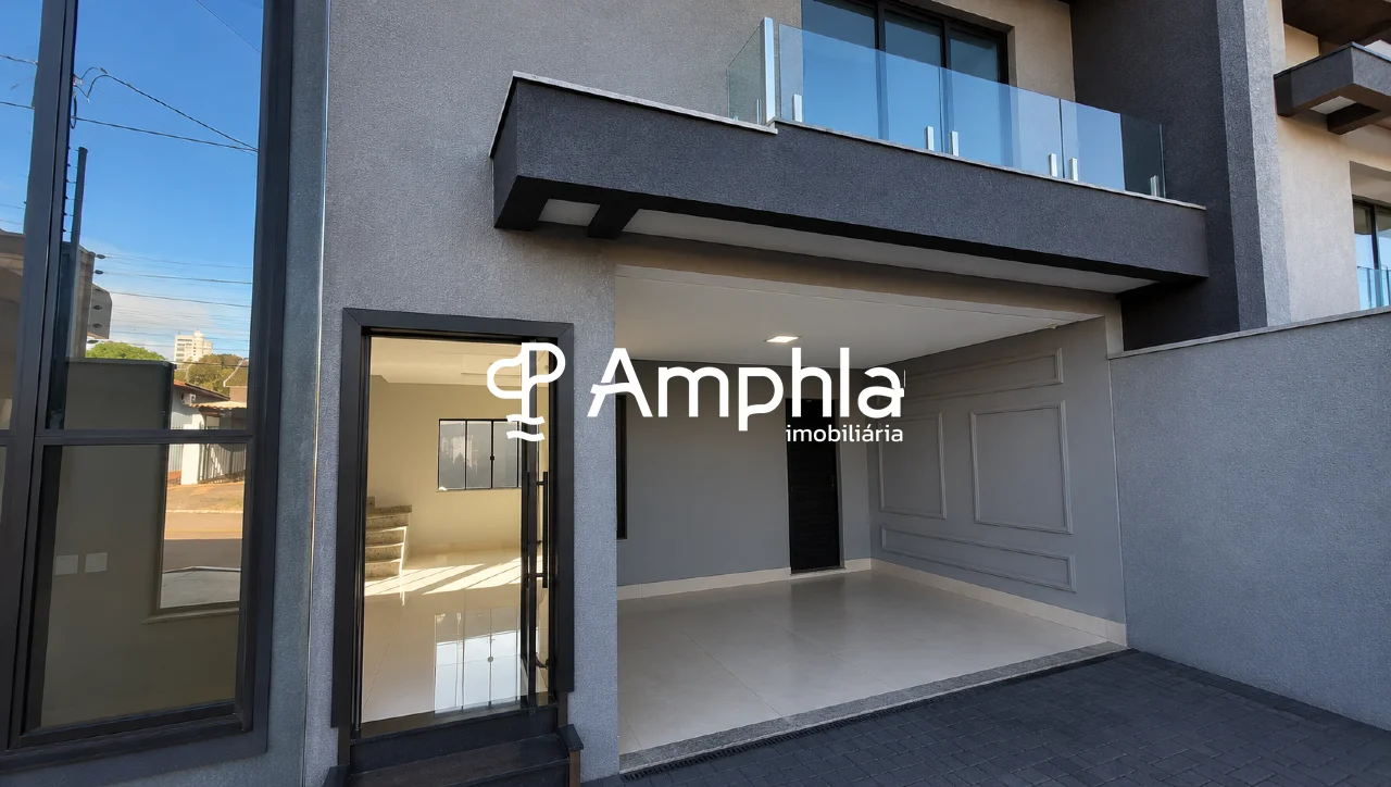 Casa com 3 suítes à venda, 130m² - Recanto Tropical, Cascavel/Pr