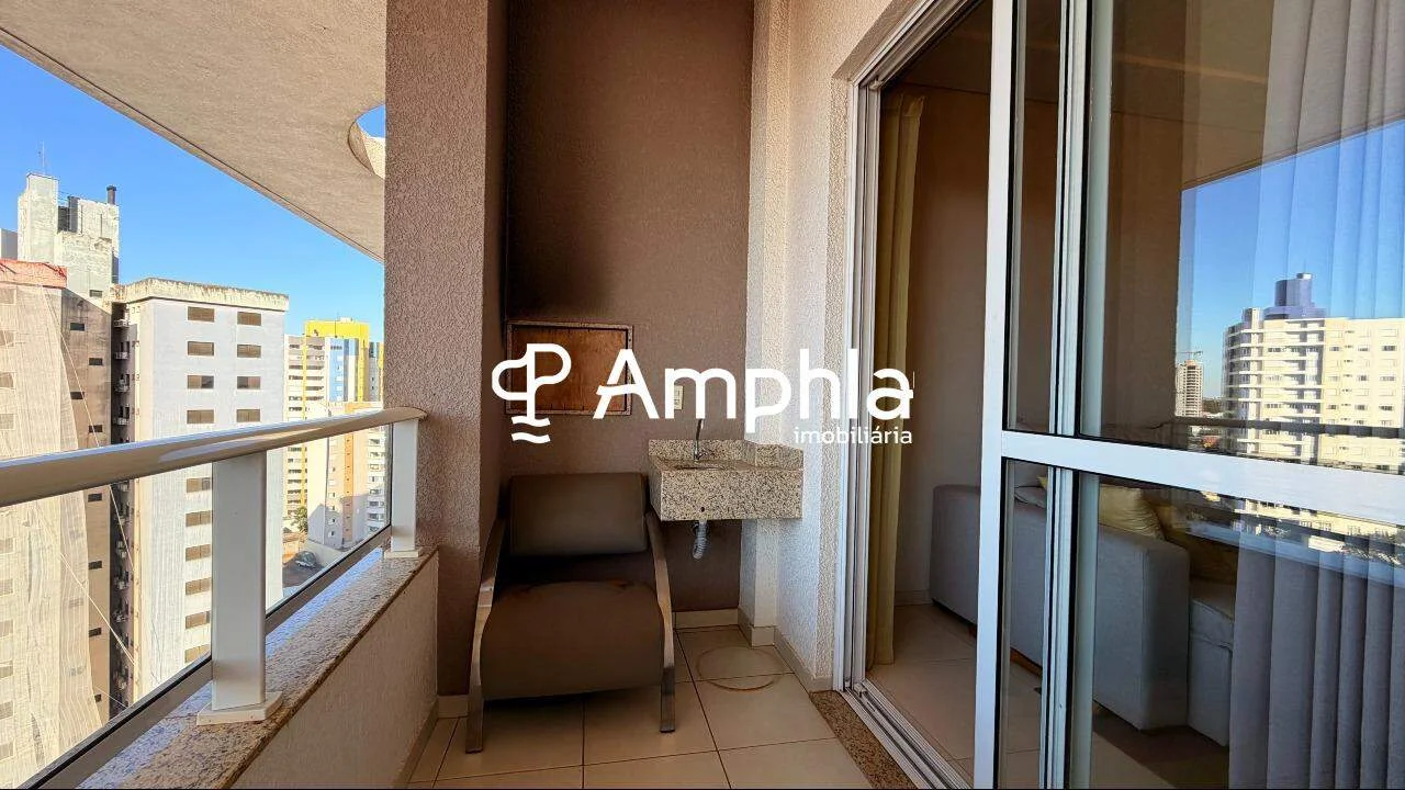 Apartamento com 1 suíte mais 1 dormitórios à venda, 111,564 m² - Centro, Cascavel/Pr