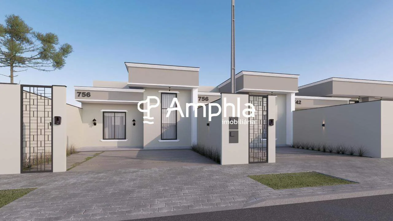 Casa 1 suíte + 1 quarto à venda, 67,76m² - Recanto Tropical , Cascavel/Pr