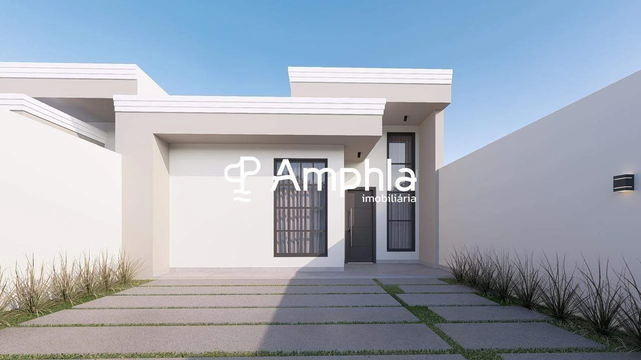 Casa 1 suíte + 2 quarto à venda, 72,27m² - Recanto Tropical , Cascavel/Pr