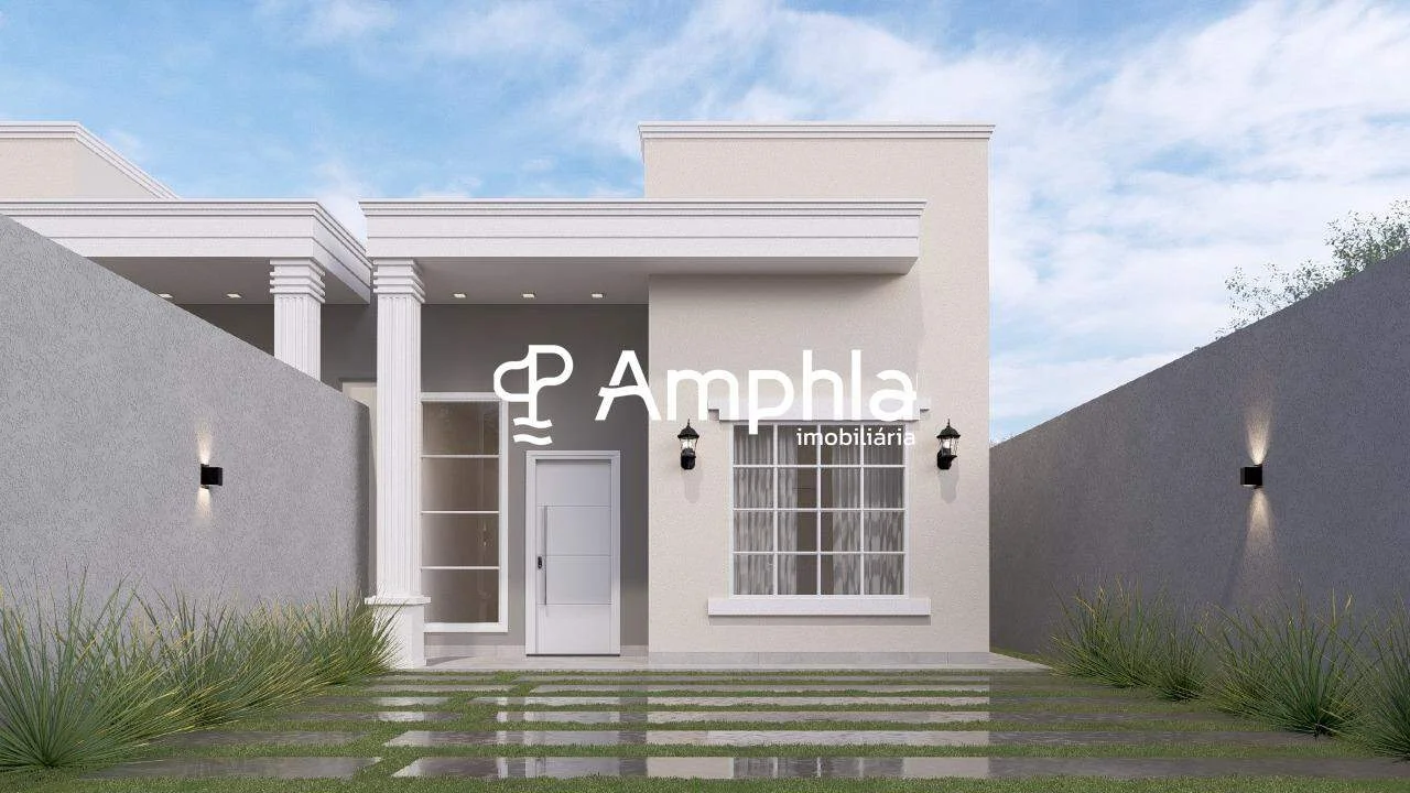 Casa 1 suíte + 2 quartos à venda, 75,98m² - Recanto Tropical , Cascavel/Pr