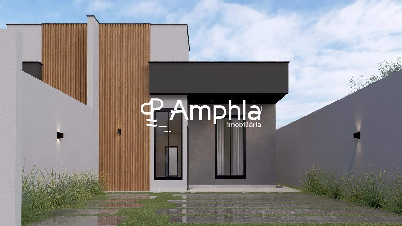 Casa 1 suíte + 1 quarto à venda, 65,75m² - Recanto Tropical , Cascavel/Pr