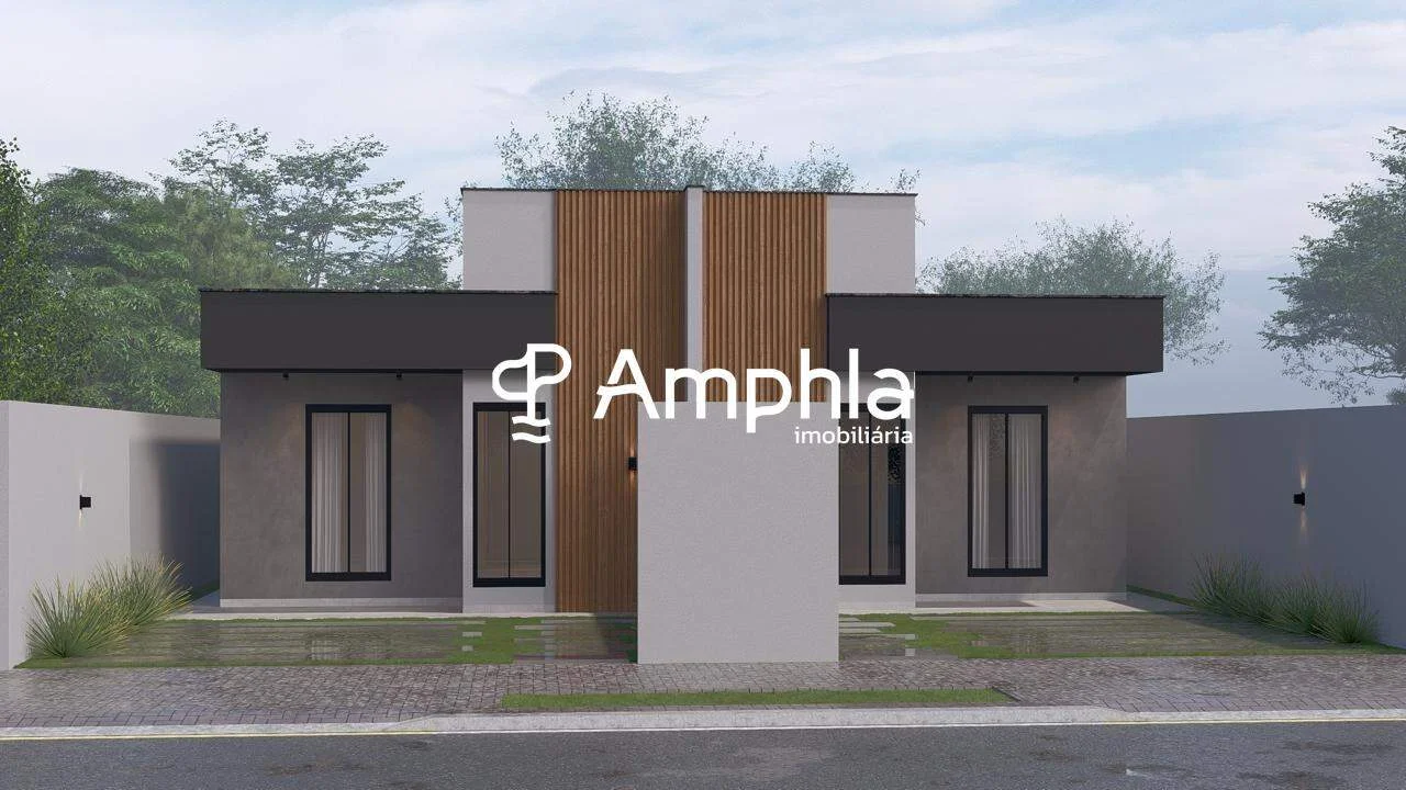 Casa 1 suíte + 1 quarto à venda, 65,75m² - Recanto Tropical , Cascavel/Pr