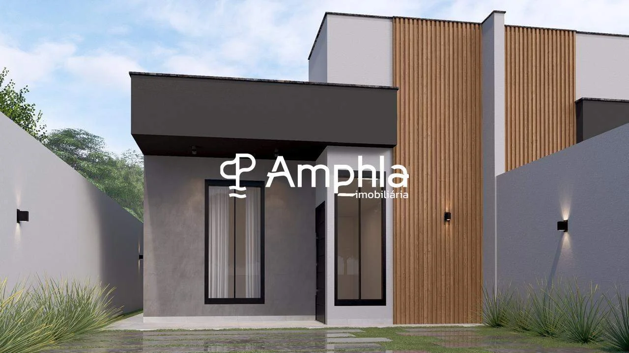 Casa 1 suíte + 1 quarto à venda, 65,75m² - Recanto Tropical , Cascavel/Pr