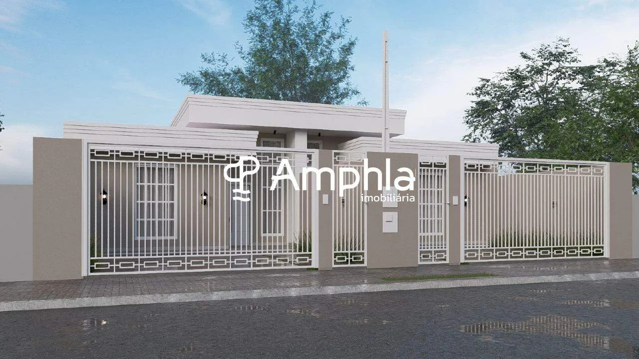 Casa 1 suíte + 1 quarto à venda, 65,05m² - Recanto Tropical , Cascavel/Pr
