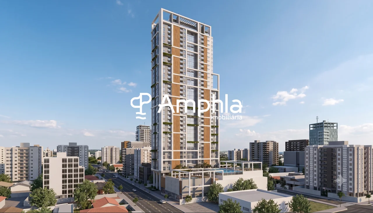 Apartamento com 2 dormitórios à venda, 76,09m² - Centro, Cascavel/Pr