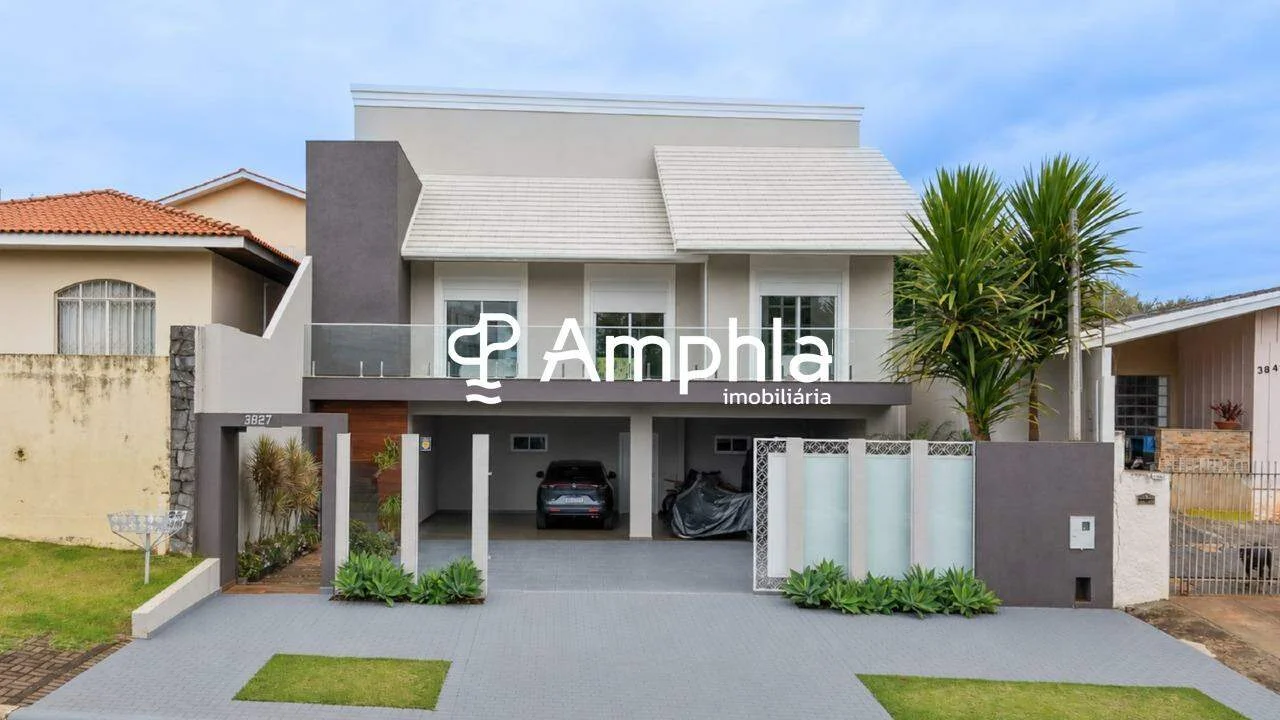 Sobrado com 3 suítes a venda 479,25m² - Cancelli, Cascavel/Pr