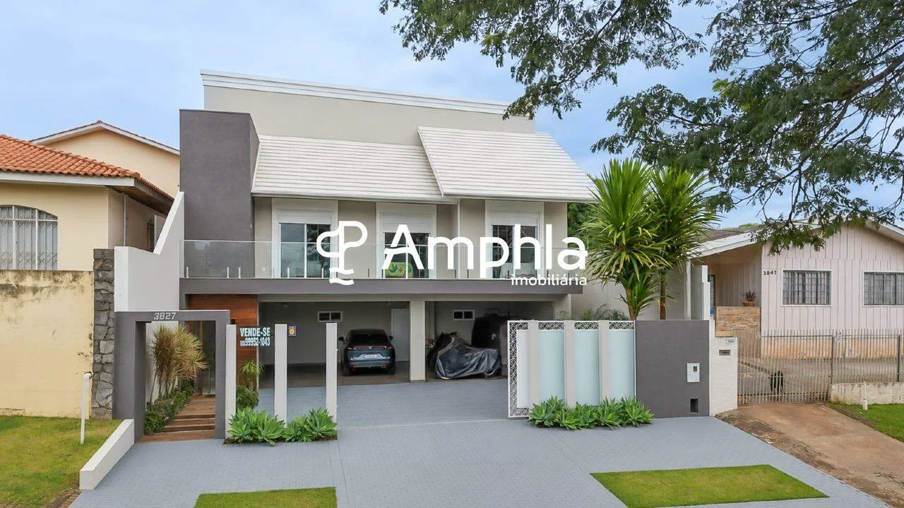 Sobrado com 3 suítes a venda 479,25m² - Cancelli, Cascavel/Pr