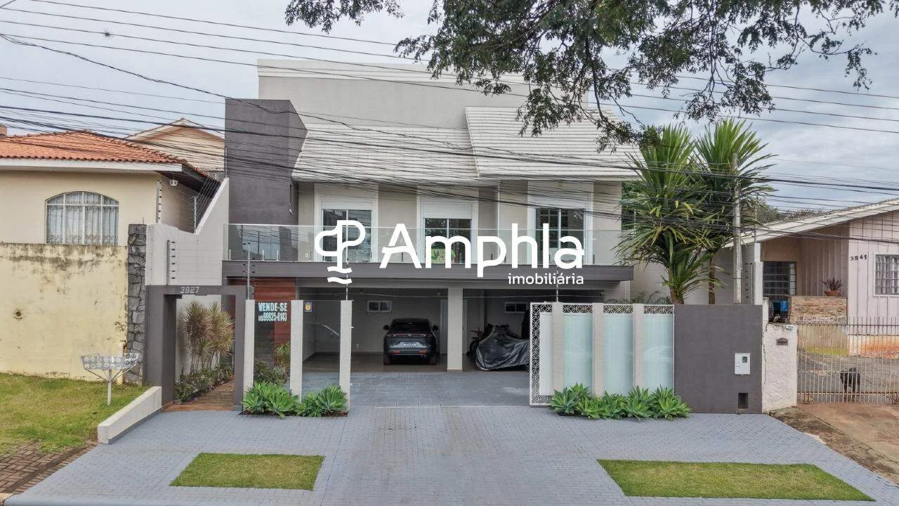 Sobrado com 3 suítes a venda 479,25m² - Cancelli, Cascavel/Pr