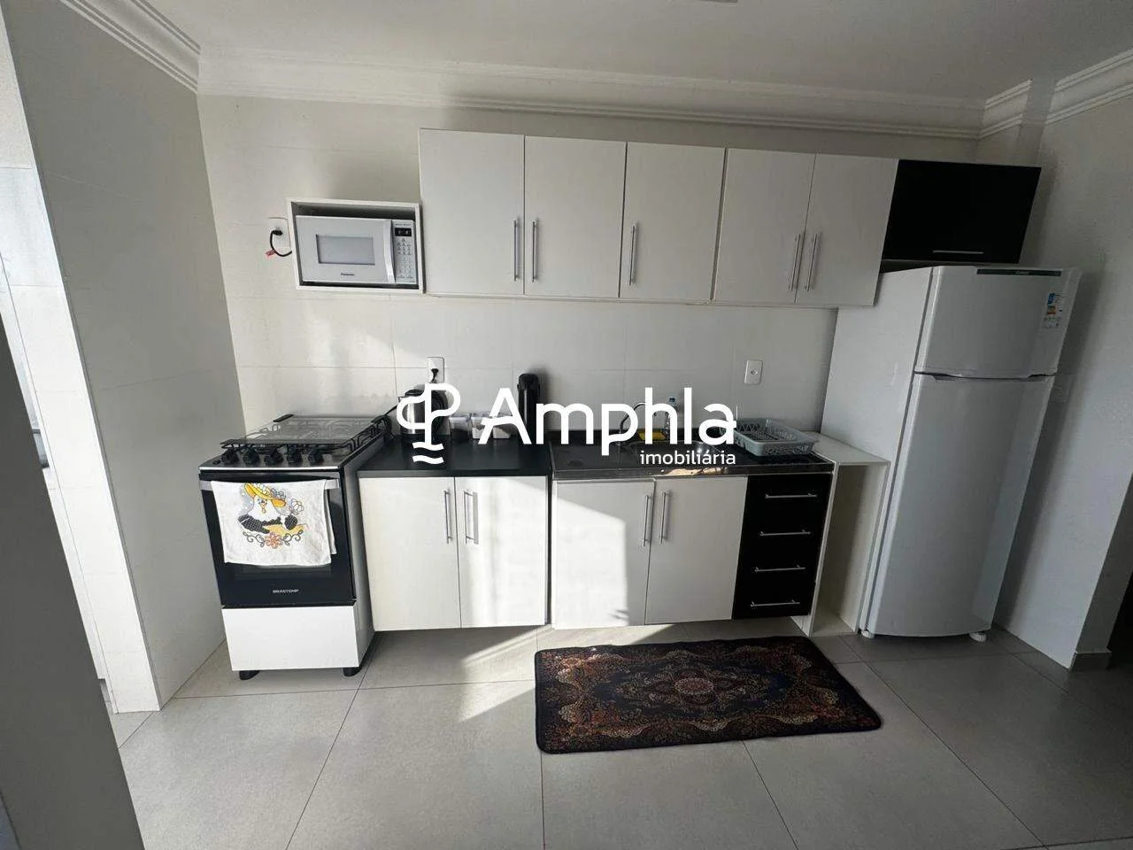 Apartamento mobiliado com 2 dormitórios à venda, 64,26m² - Santa Cruz, Cascavel/Pr