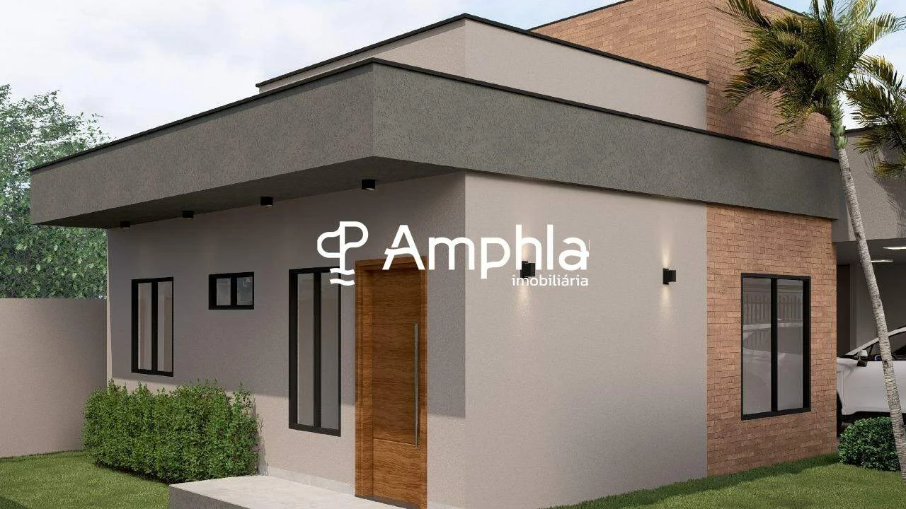 Casa com uma suite e mais dois quartos a venda, 89,23 M²- Jardim Veredas - Cascavel - Paraná