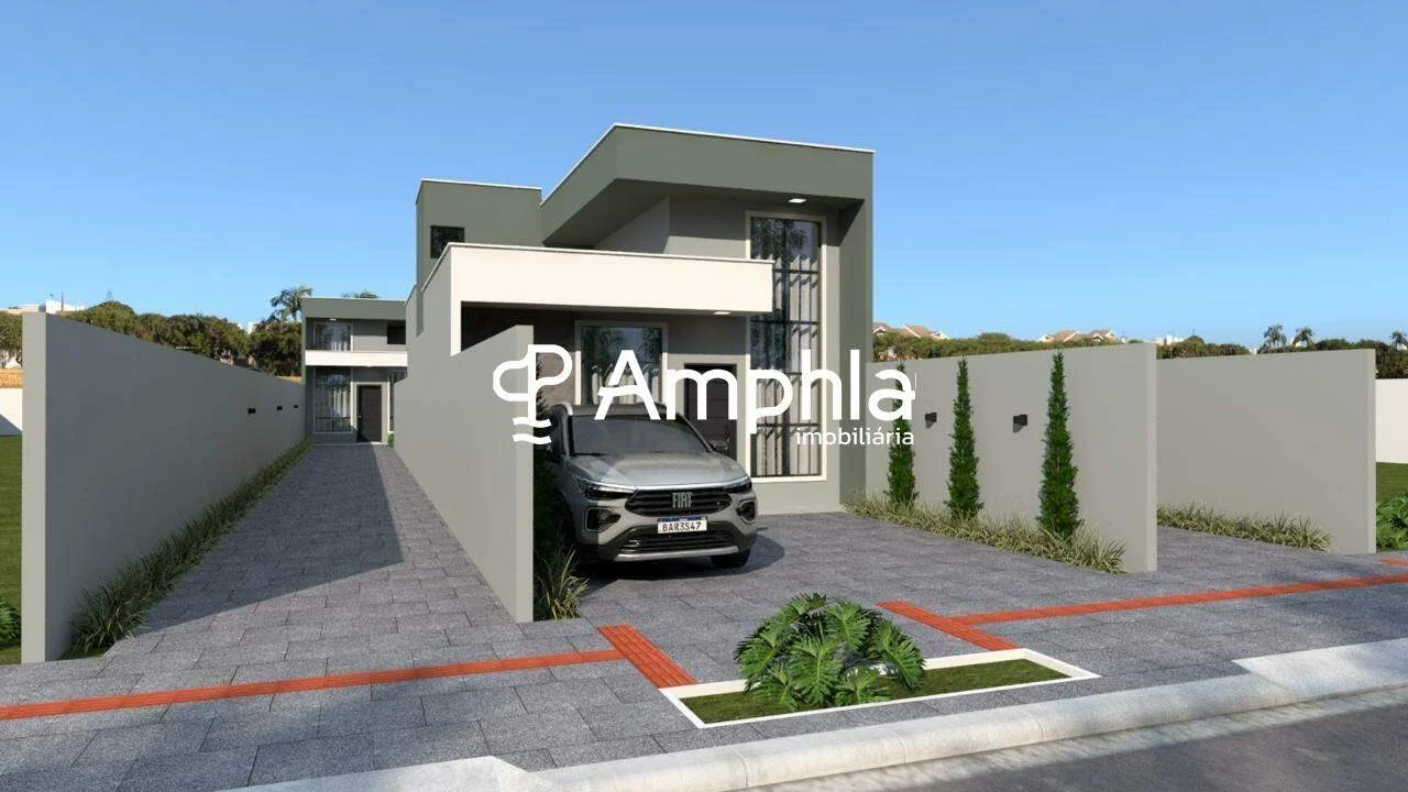Casa com 1 suíte mais 2 dormitórios à venda, 67,42m² - Brazmadeira, Cascavel/Pr