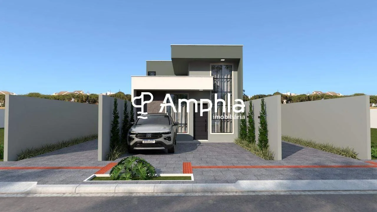 Casa com 1 suíte mais 2 dormitórios à venda, 75,06m² - Brazmadeira, Cascavel/Pr