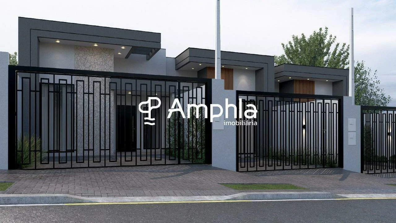 Casa com 1 suíte e 2 dormitórios à venda, 75,54m² - Recanto Tropical, Cascavel/Pr