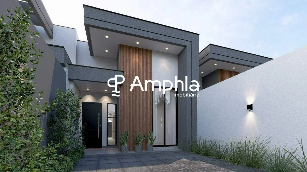 Casa com 1 suíte e 1 dormitório à venda, 58,61m² - Recanto Tropical, Cascavel/Pr
