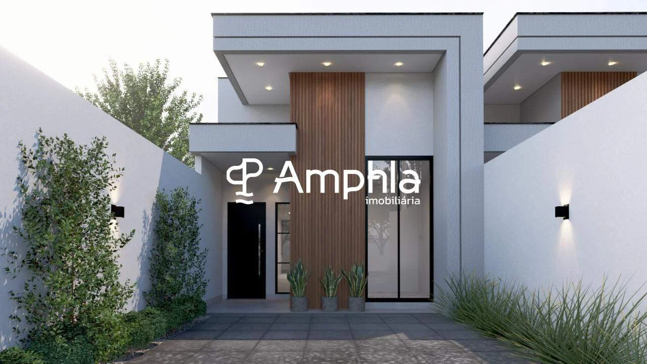 Casa com 1 suíte e 1 dormitório à venda, 60,85m² - Esmeralda, Cascavel/Pr