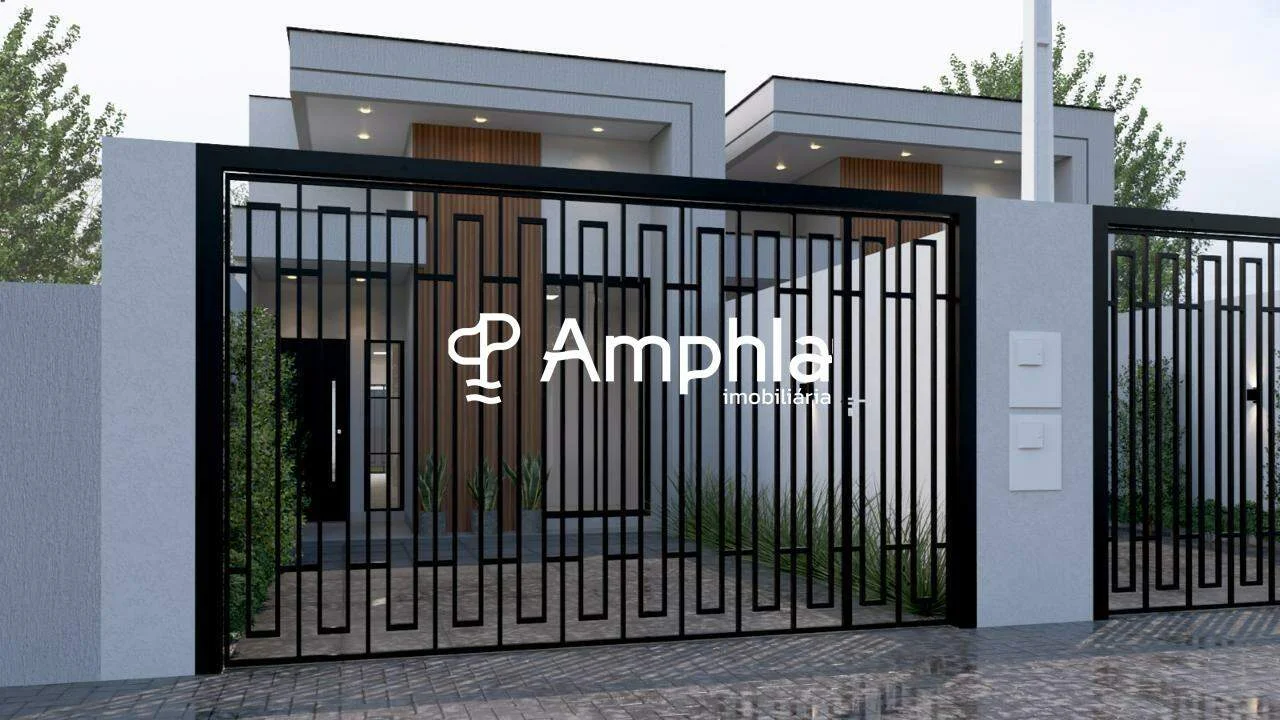Casa com 1 suíte e 1 dormitório à venda, 60,85m² - Esmeralda, Cascavel/Pr