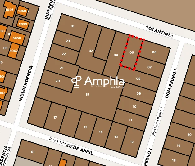 Lote com excelente tamanho e localização privilegiada à venda no bairro Ana Paula