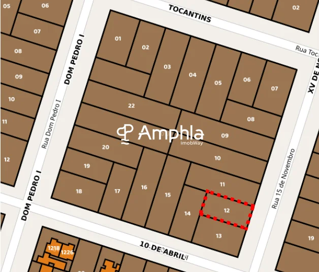Lote com excelente tamanho e localização privilegiada à venda no bairro Ana Paula