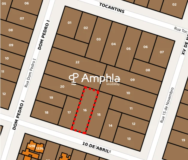 Lote com excelente tamanho e localização privilegiada à venda no bairro Ana Paula