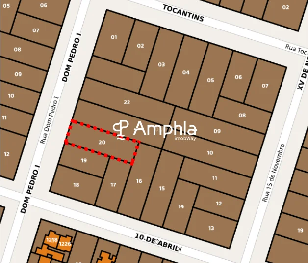 Lote com excelente tamanho e localização privilegiada à venda no bairro Ana Paula