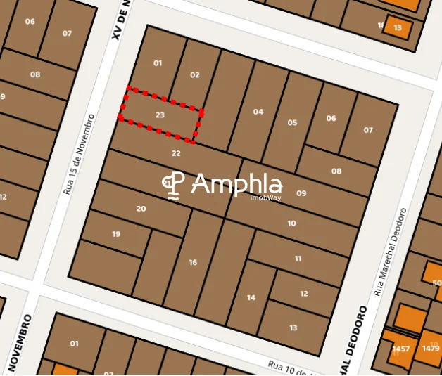 Lote com excelente tamanho e localização privilegiada à venda no bairro Ana Paula