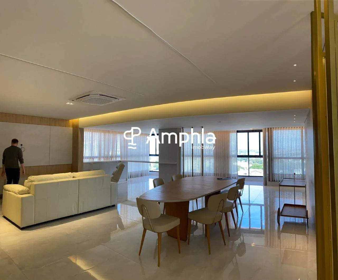 Apartamento Alto Padrão Mobiliado, Jardim La Salle