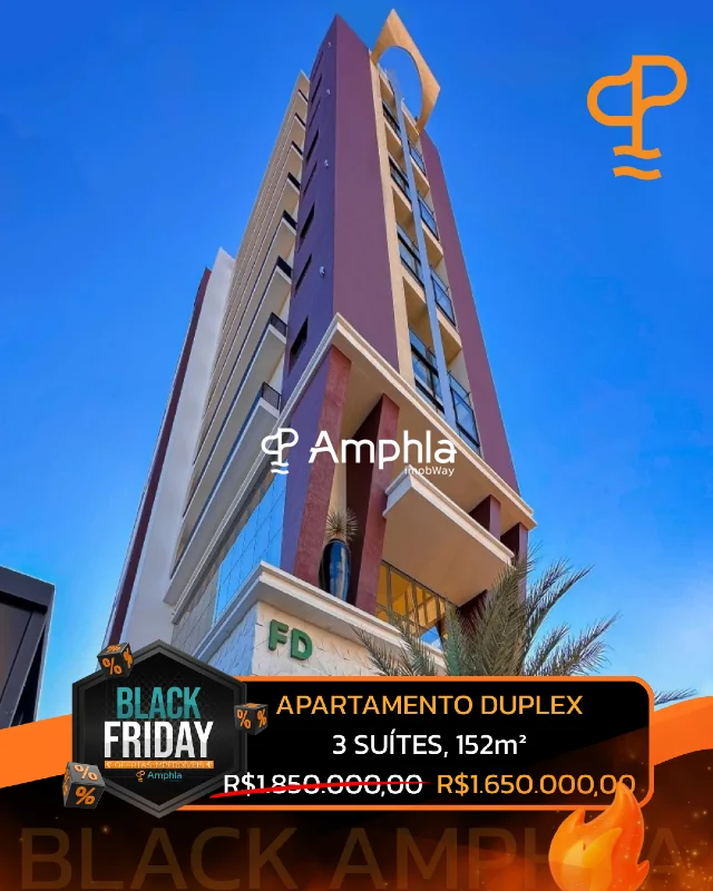 Apartamento Duplex com 3 suítes à venda, 152,65m² - Cancelli, Cascavel