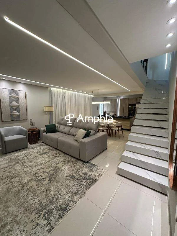 Apartamento duplex mobiliado com 3 suítes à venda, 126m² - Centro, Cascavel-PR