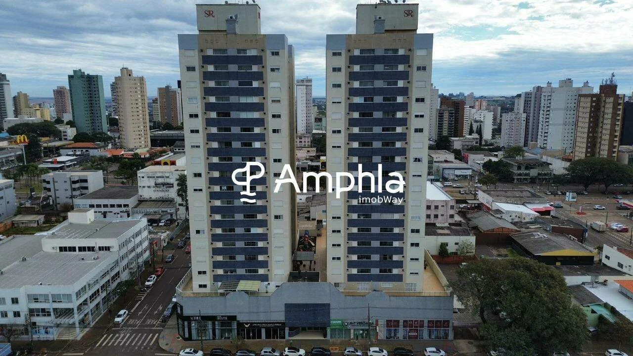 Apartamento com 3 dormitórios à venda, 104m² - Centro, Cascavel/PR